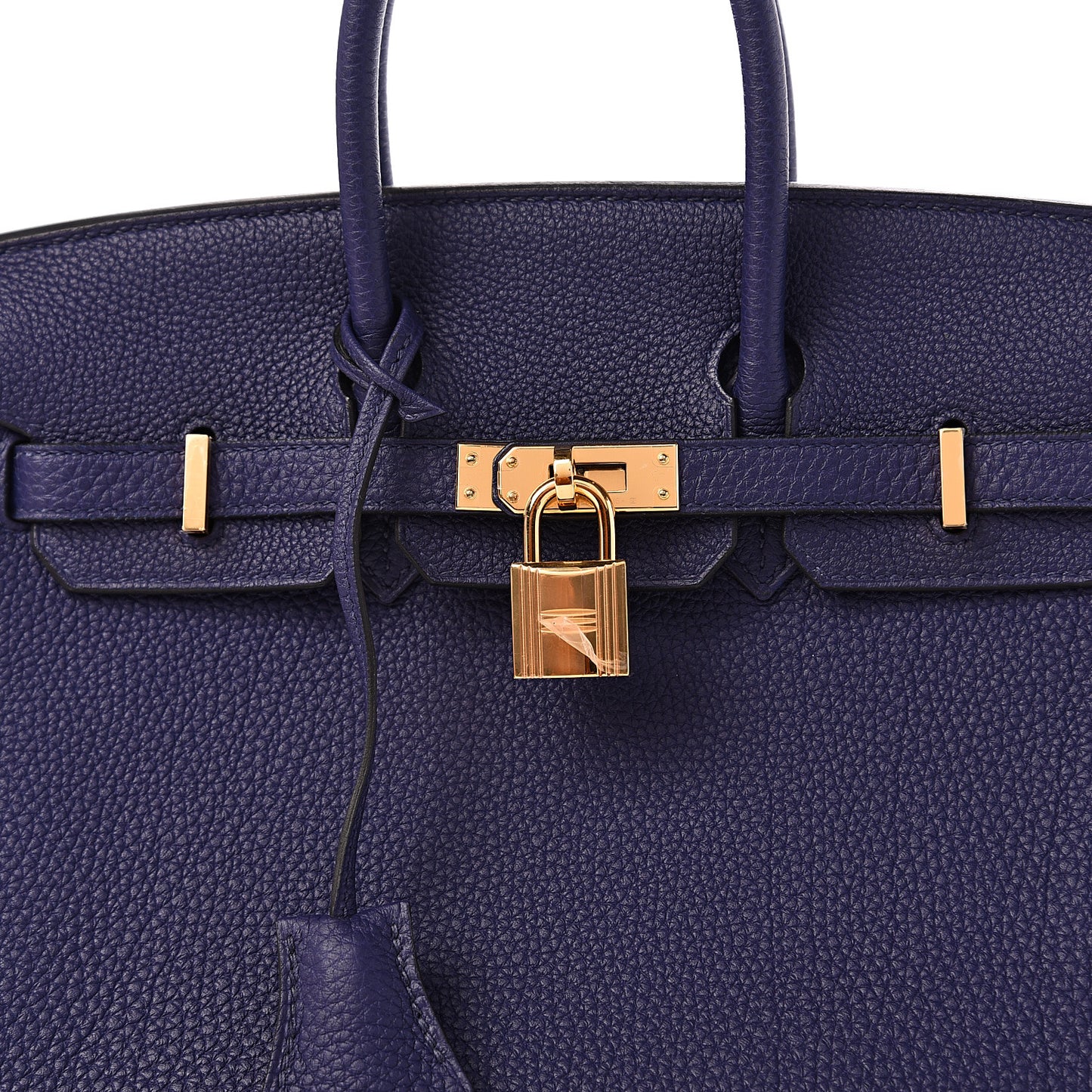 Togo Birkin 25 Bleu Encre
