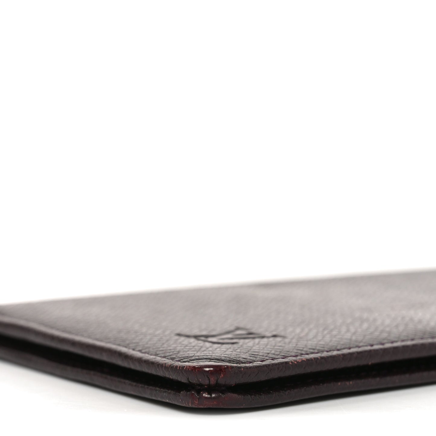 Taiga Porte Valeurs Organizer Wallet Acajou