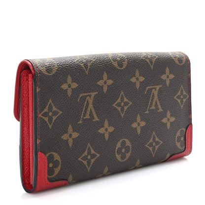 Louis Vuitton Monogram Sarah Retiro Wallet Cherry 3 of 7