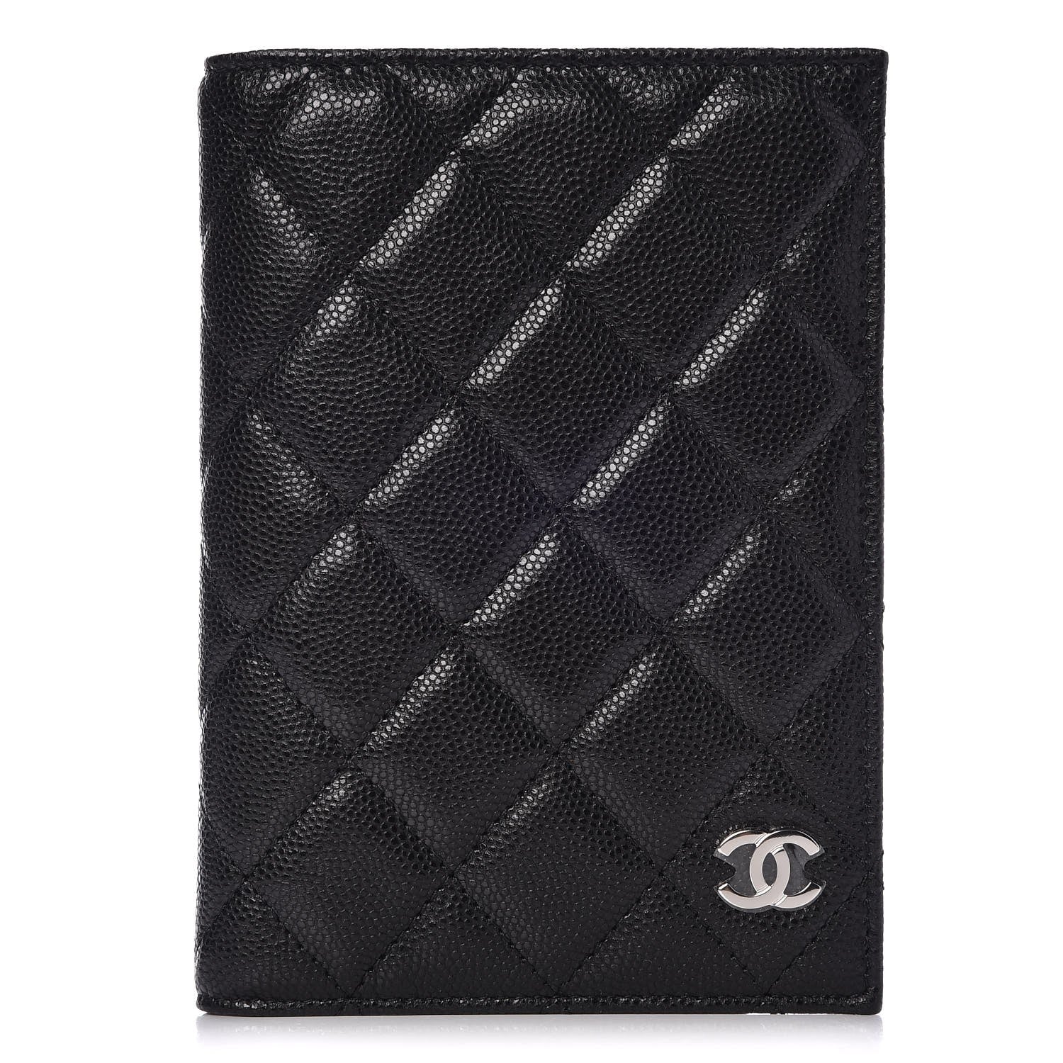 Chanel Caviar Quilted Passport Holder Black 1 of 8