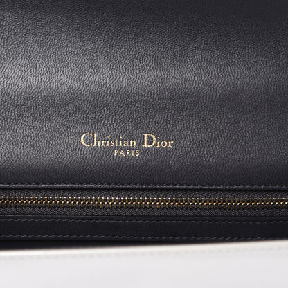 Christian Dior Patent Micro-Cannage Medium Diorama Flap Bag White 6 of 14