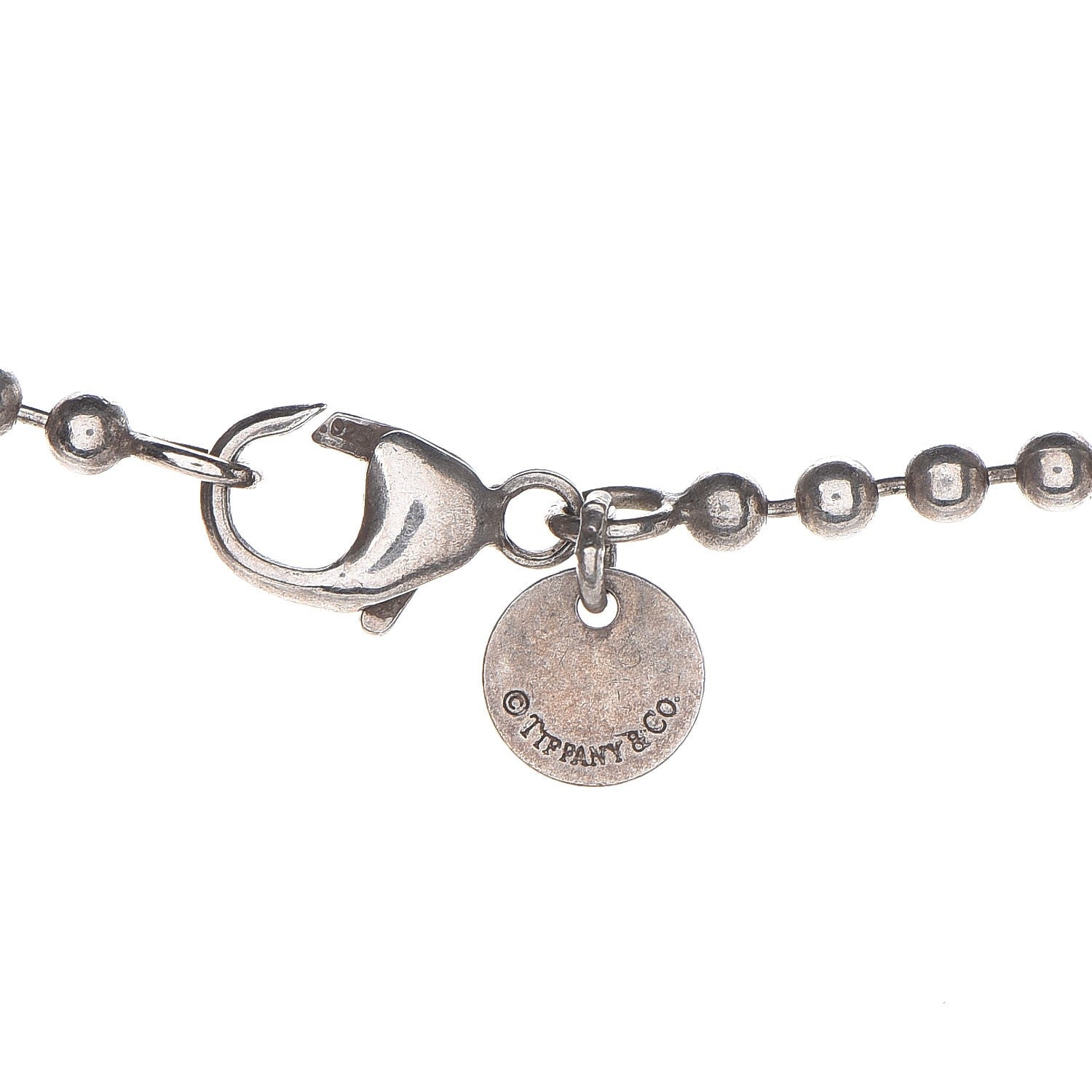Tiffany Sterling Silver Long Return to Tiffany Heart Pendant Necklace 5 of 6