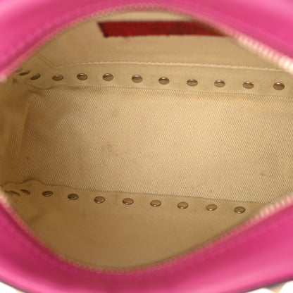 Valentino Garavani Calfskin Rockstud Camera Crossbody Bag Rose Violet 11 of 12