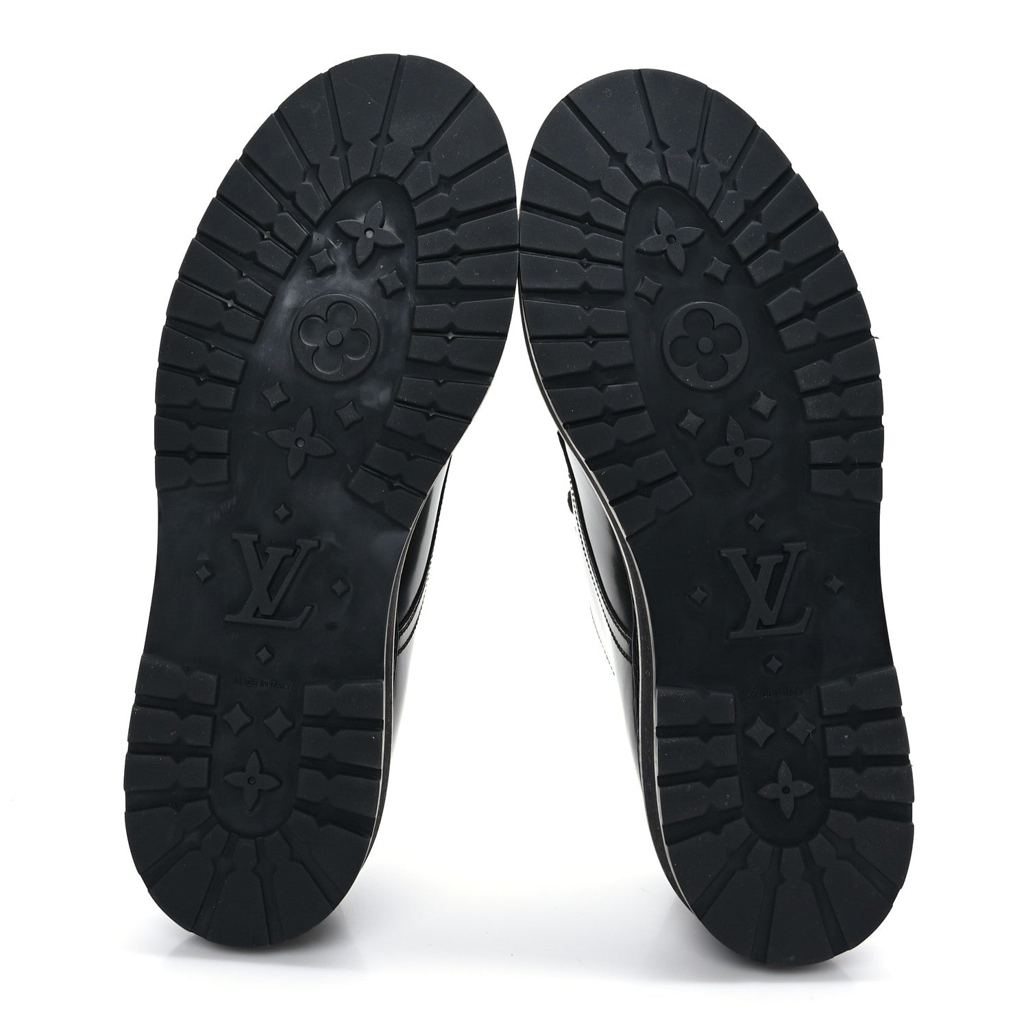 Louis Vuitton Reverse Monogram Eclipse Glaze Mens LV Club Loafers 9 Black 5 of 8