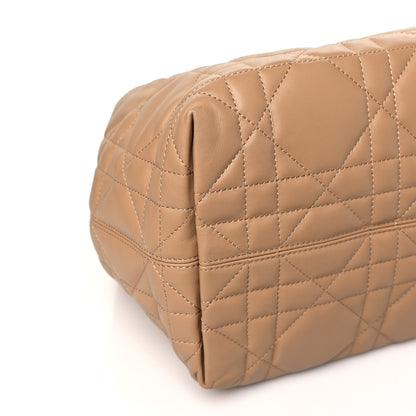 Christian Dior Calfskin Macrocannage Medium Toujours Tan 9 of 10