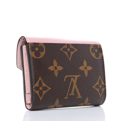 Louis Vuitton Monogram Zoe Wallet Rose Ballerine 3 of 7