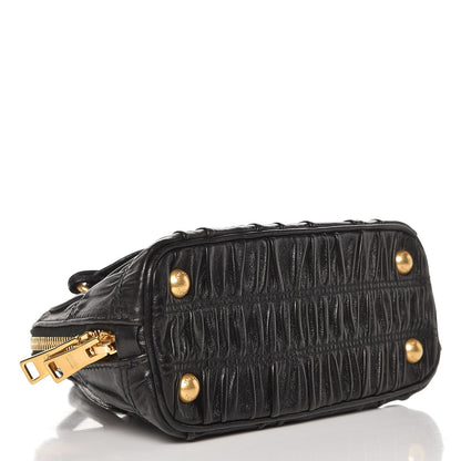 Prada Nappa Gaufre Mini Bag Nero Black 4 of 6