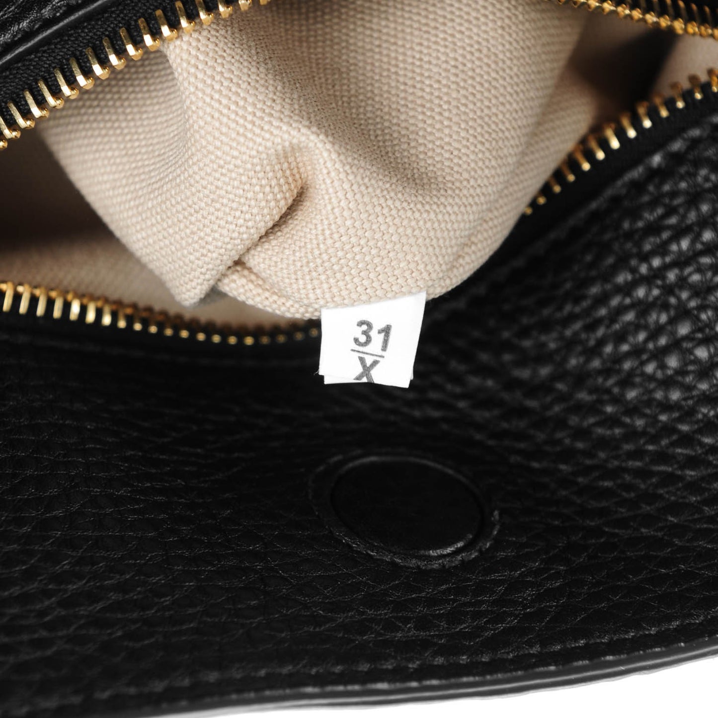 Vitello Daino Tote Nero Black