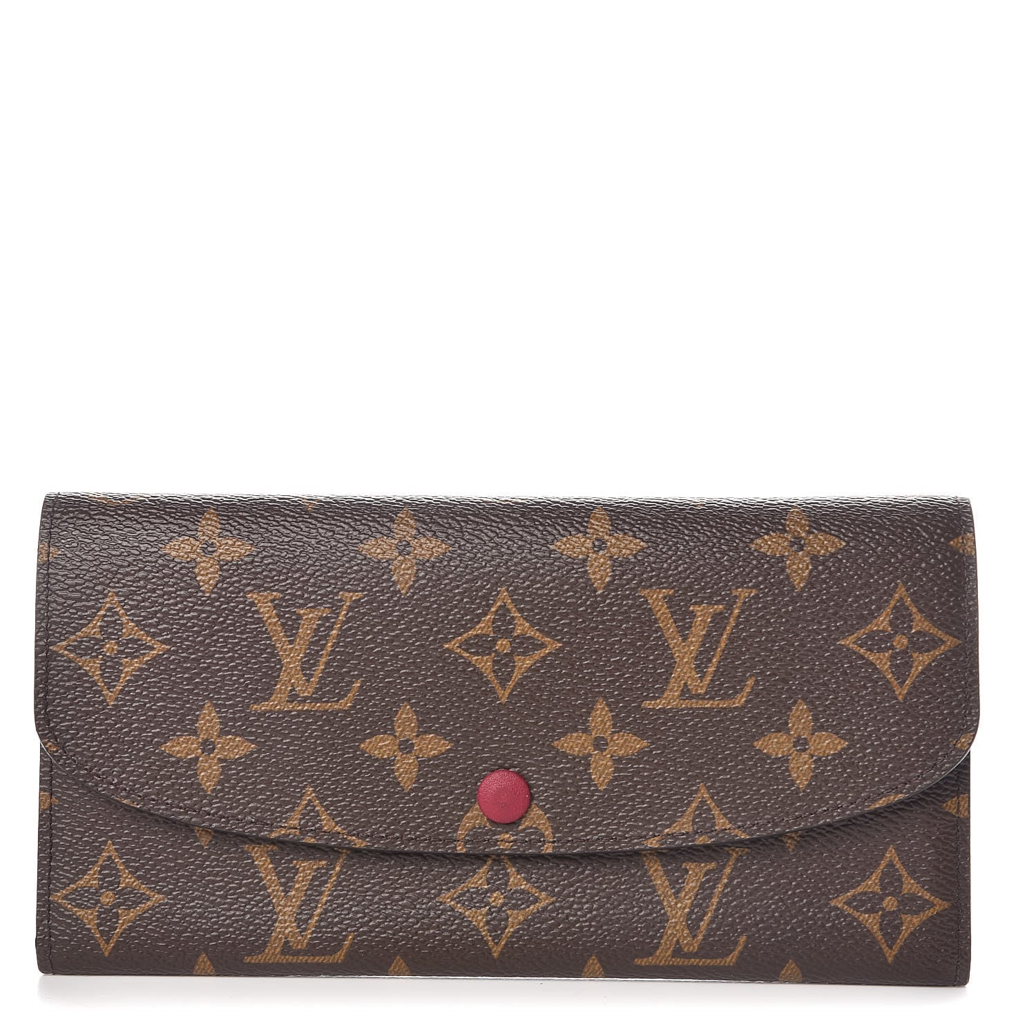 Louis Vuitton Monogram Emilie Wallet Fuchsia 1 of 7