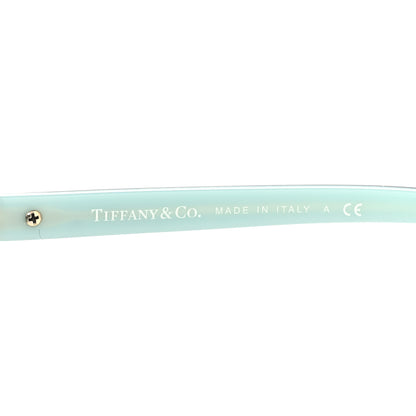 Tiffany Crystal TF4110-B Square Infiniti Sunglasses Black Blue 5 of 8