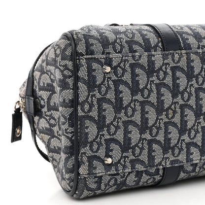 Christian Dior Denim Monogram Charms Shoulder Bag Blue 8 of 12