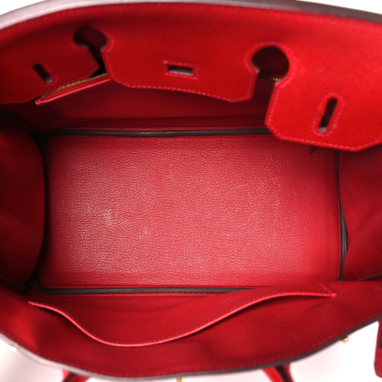 Hermes Epsom BIRKIN 30 Rouge Casaque 5 of 12