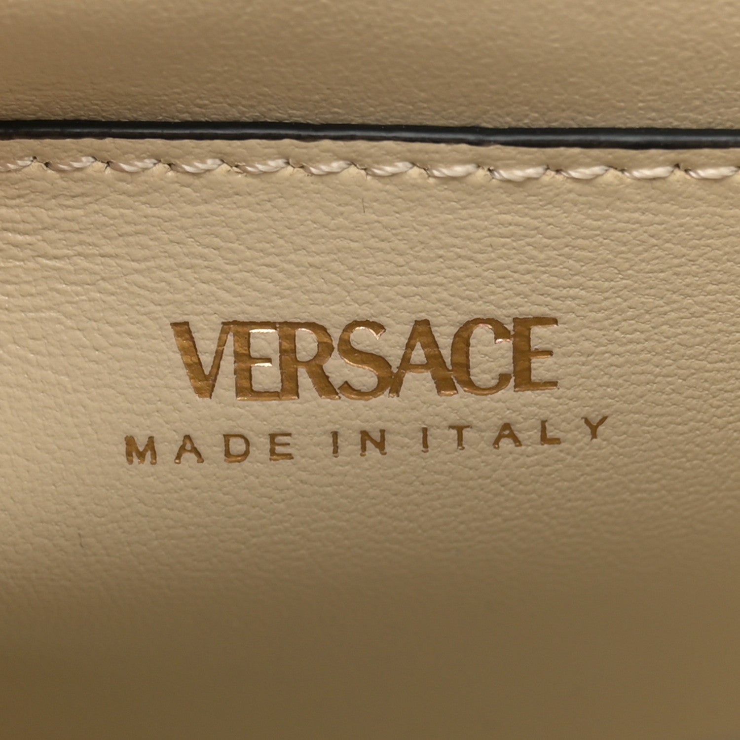 Versace Calfskin Canvas Allover La Medusa Small Top Handle Handbag Pink 6 of 11