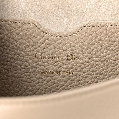 Christian Dior Grained Calfskin Large Bobby Flap Beige 6 of 10