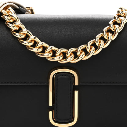 Marc Jacobs Calfskin The J Marc Shoulder Bag Black 9 of 13