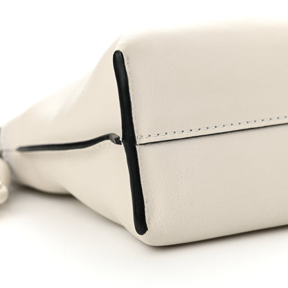 Loewe Calfskin Mini Flamenco Knot Clutch Angora 9 of 10