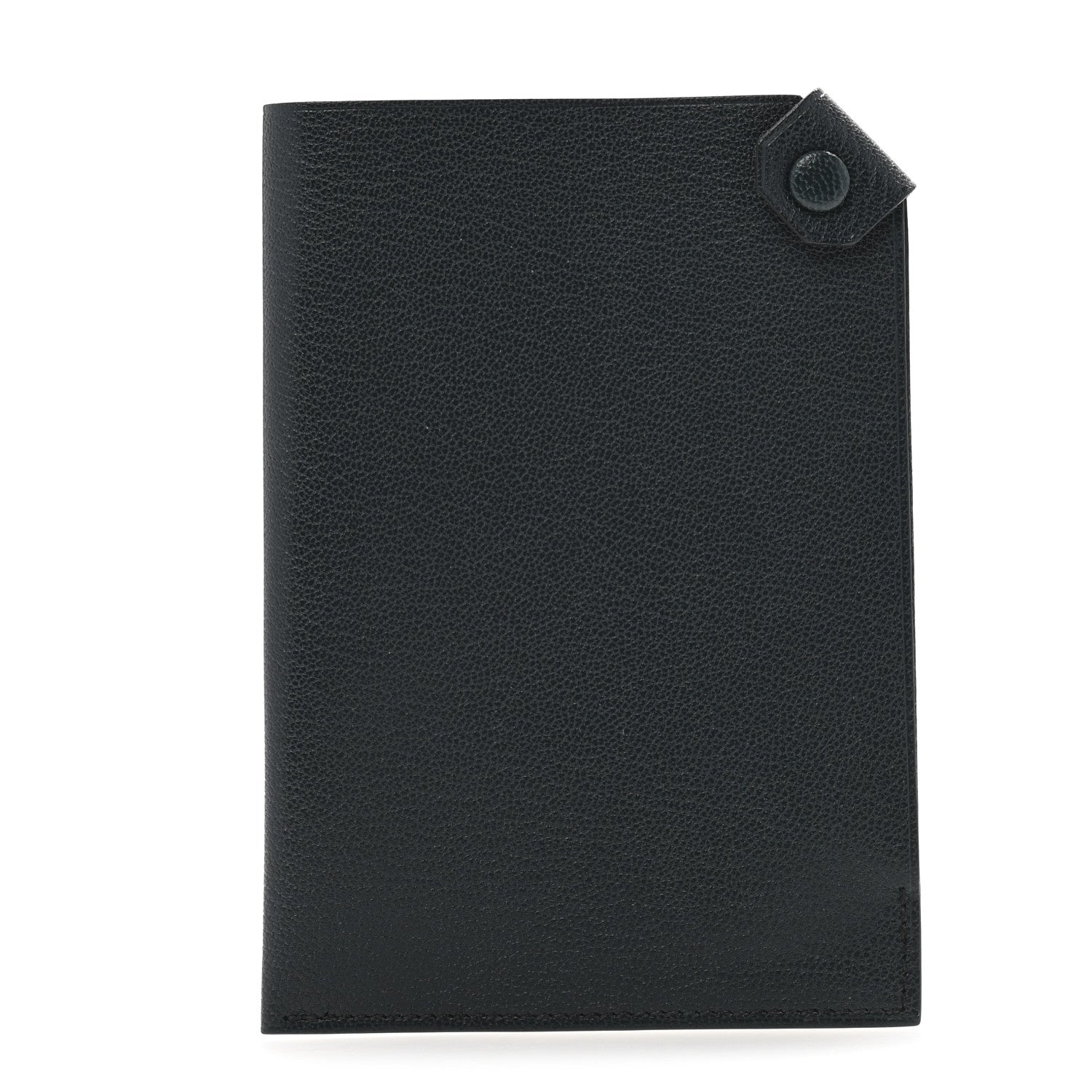 Hermes Chevre Chamkila Tarmac PM Passport Holder Vert Rousseau 1 of 8