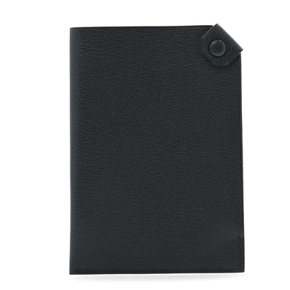 Hermes Chevre Chamkila Tarmac PM Passport Holder Vert Rousseau 1 of 8