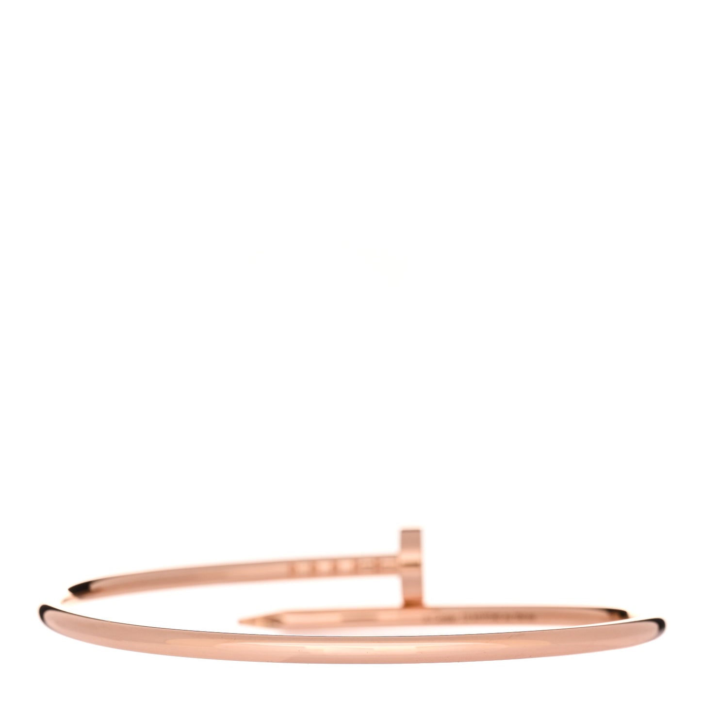 18K Pink Gold Small Juste Un Clou Bracelet 15