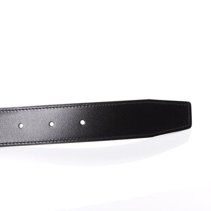 Hermes Box Togo 32mm H Belt 100 Black Gold 2 of 4