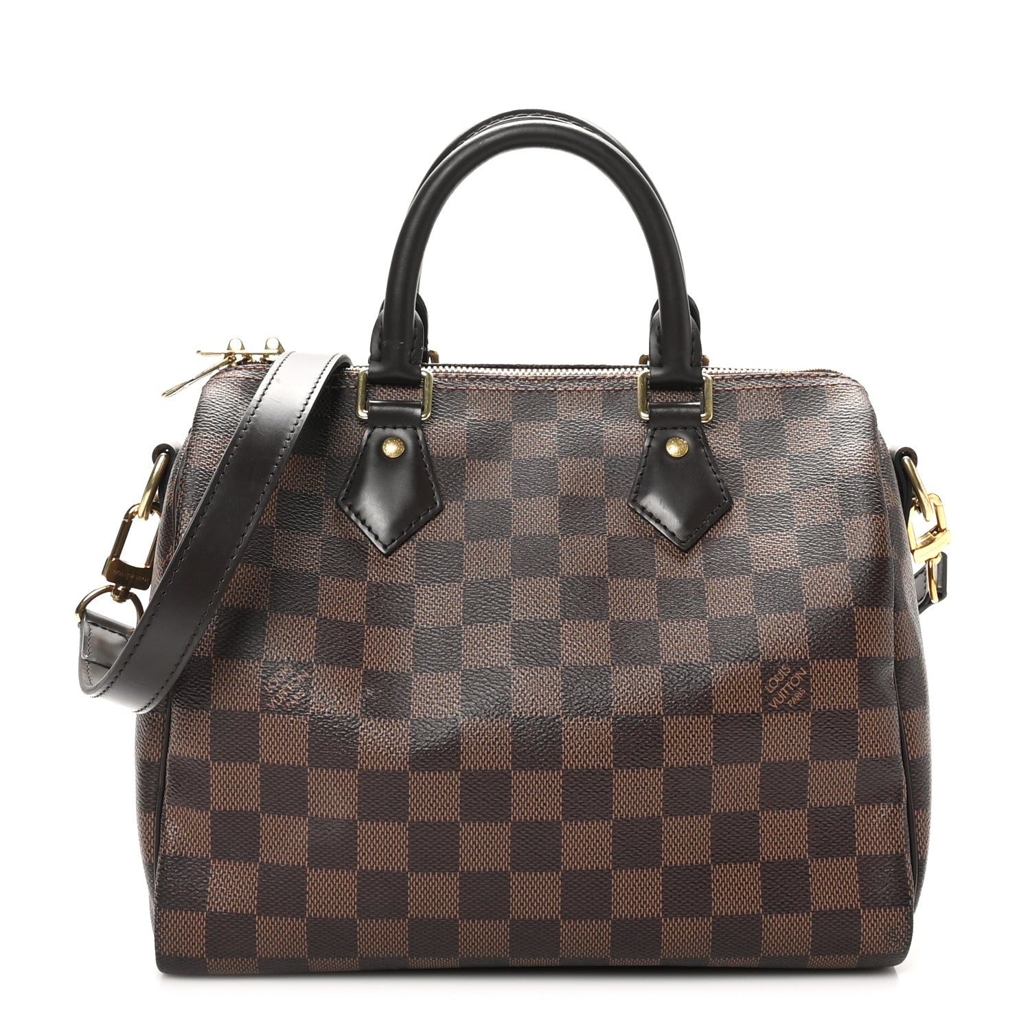 Louis Vuitton Damier Ebene Speedy Bandouliere 25 1 of 12