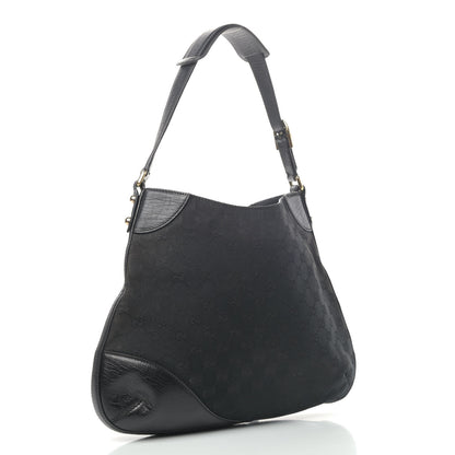 Gucci Monogram Hasler Hobo Black 2 of 5