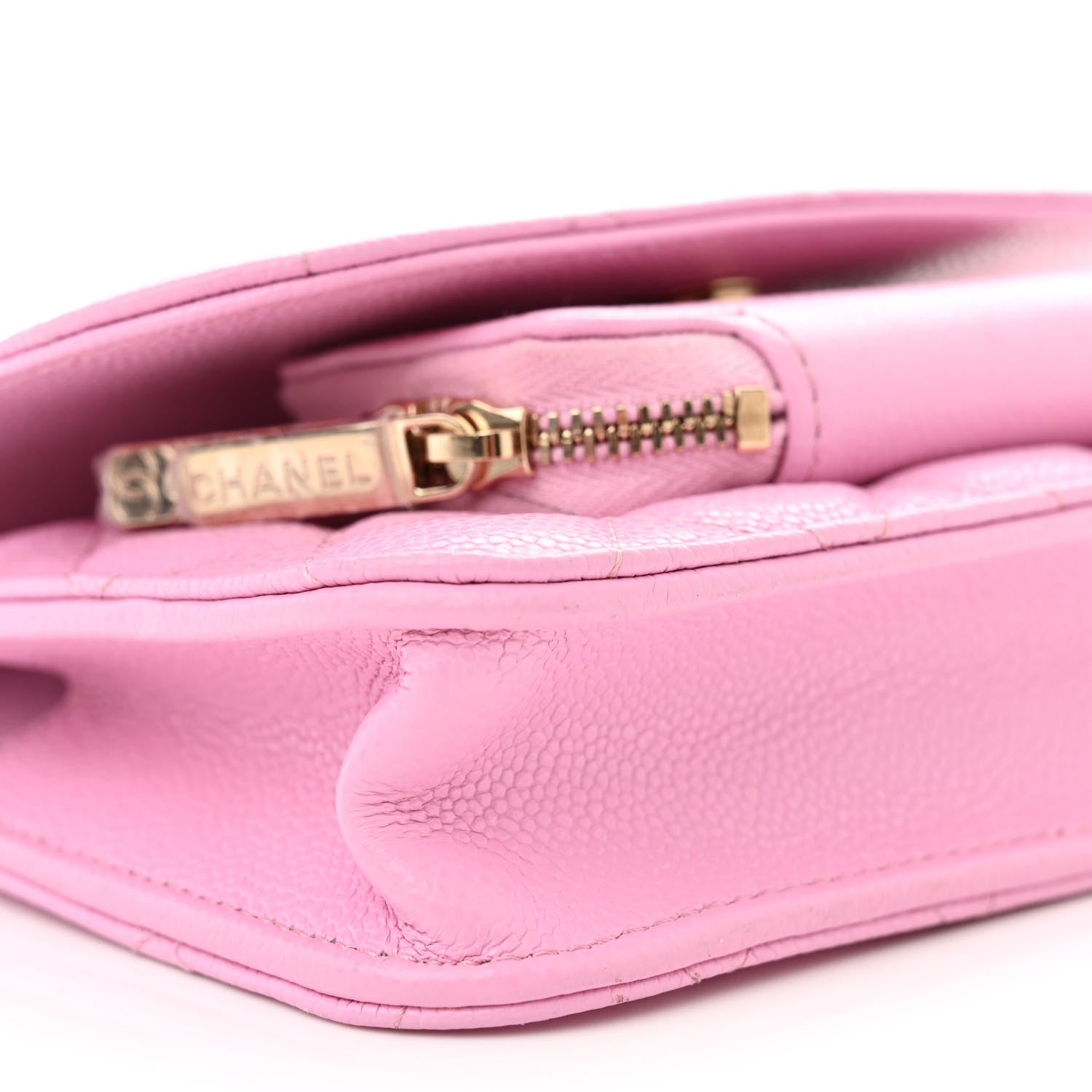 Chanel Caviar Quilted Business Affinity Clutch With Chain Flap Lilac 10 of 11