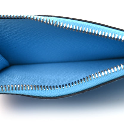Hermes Epsom Constance Slim Wallet Celeste 7 of 10