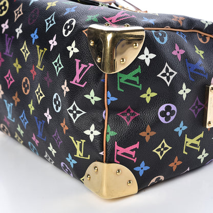 Louis Vuitton Monogram Multicolor Speedy 30 Black 9 of 15