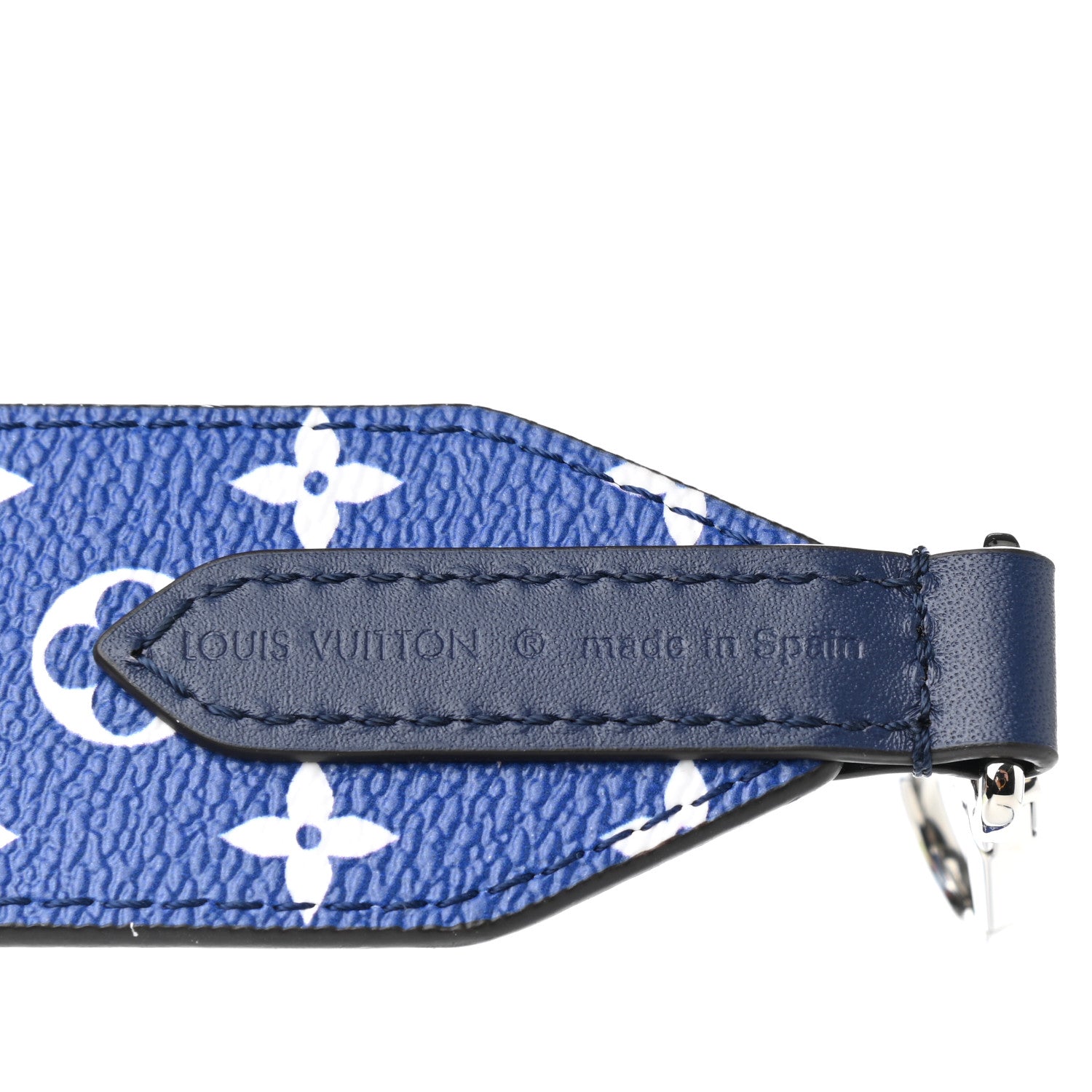 Louis Vuitton Monogram Escale Bandouliere Shoulder Strap Blue 4 of 5