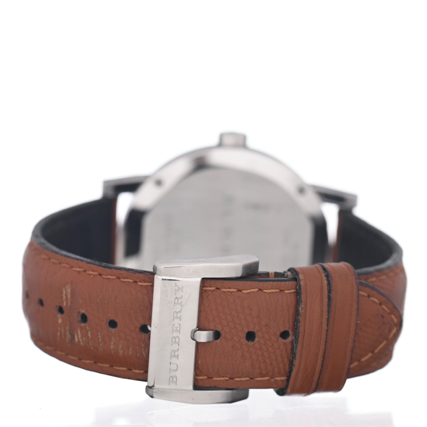 Stainless Steel Calfskin 42mm The City Quartz Watch Black BU9905