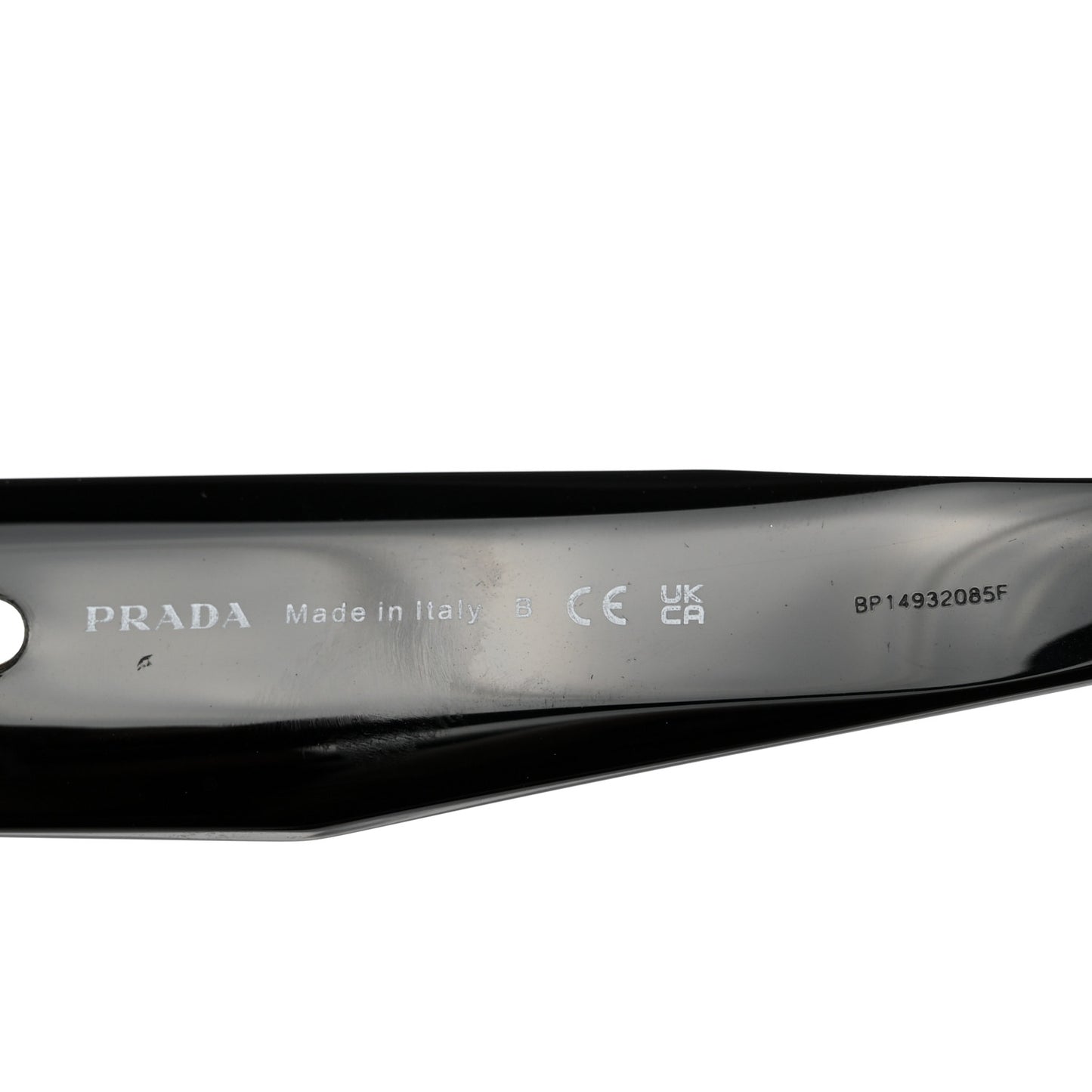 Acetate Symbole Sunglasses SPR 06Y Black Black