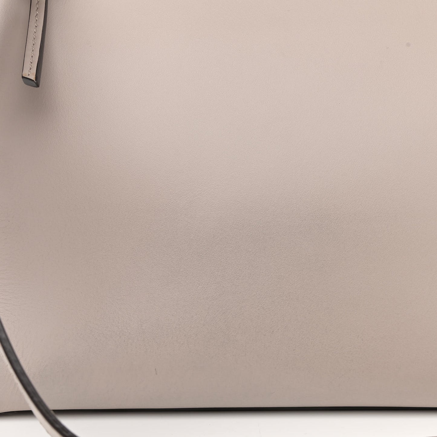 Vitello Baltico Dolce Shiny Nappa Lace Up DotCom Satchel Grigio Polvere