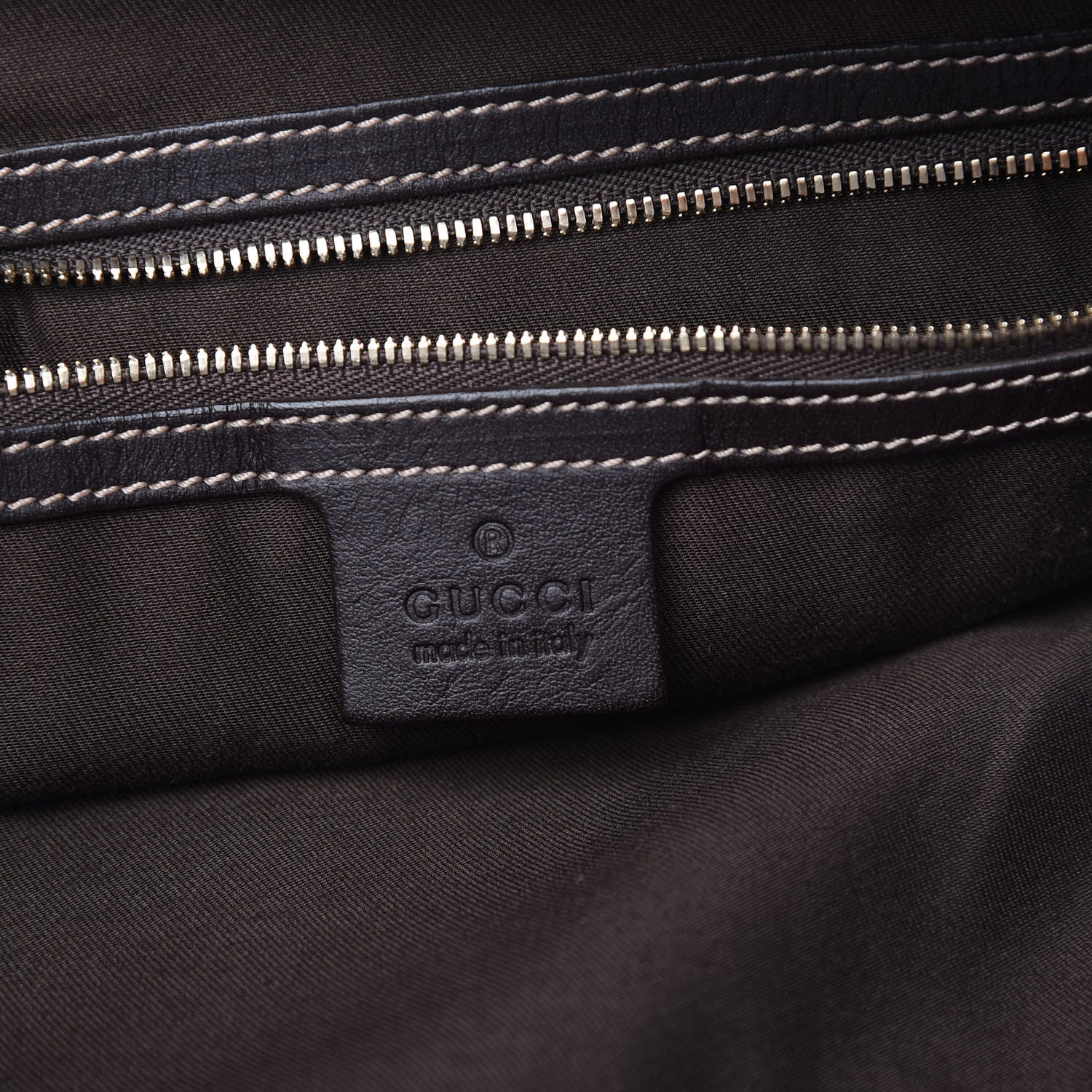 Gucci Monogram Web Studded Pelham Shoulder Bag Dark Brown 6 of 10