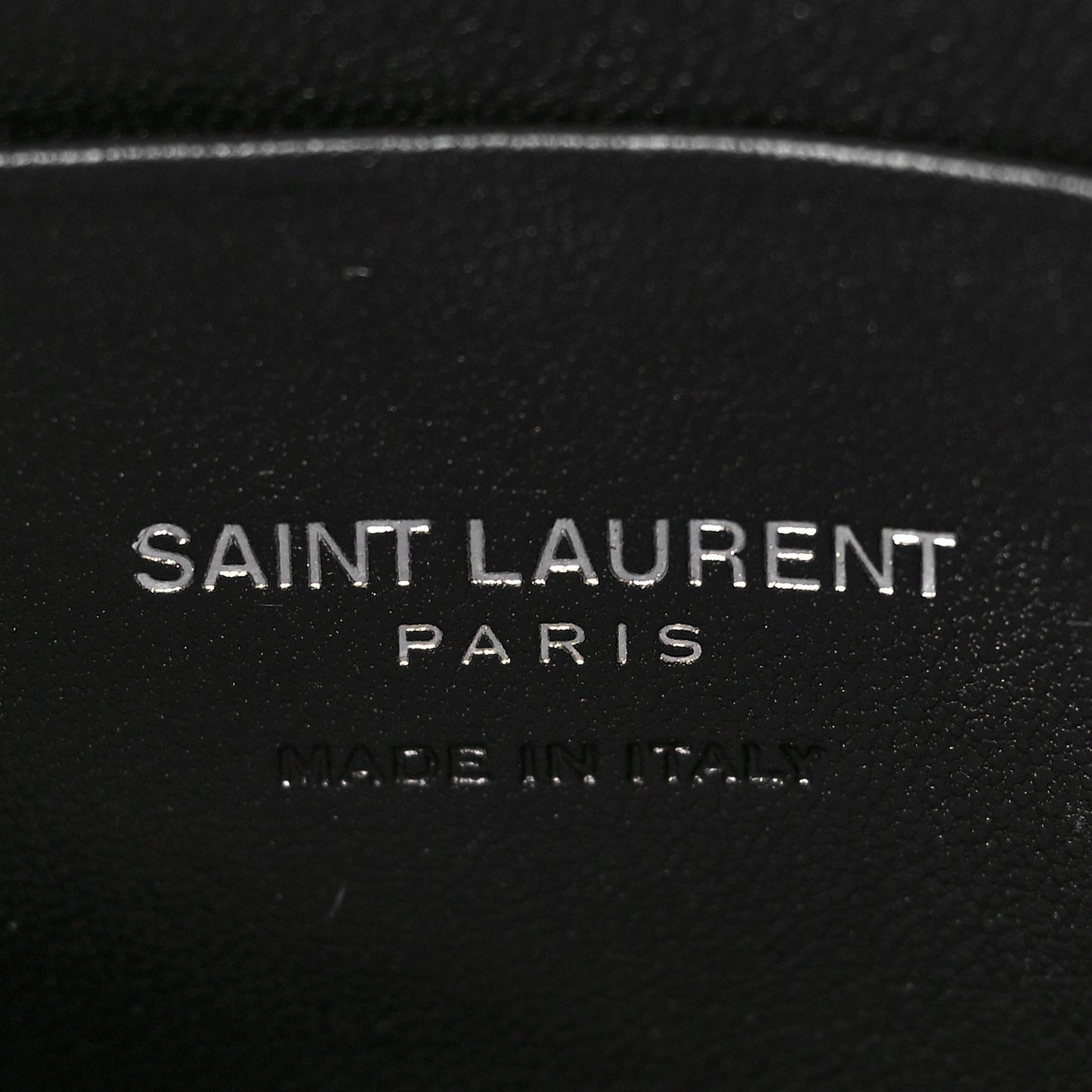 Grain De Poudre Matelasse Monogram Mini Lou Camera Bag Black