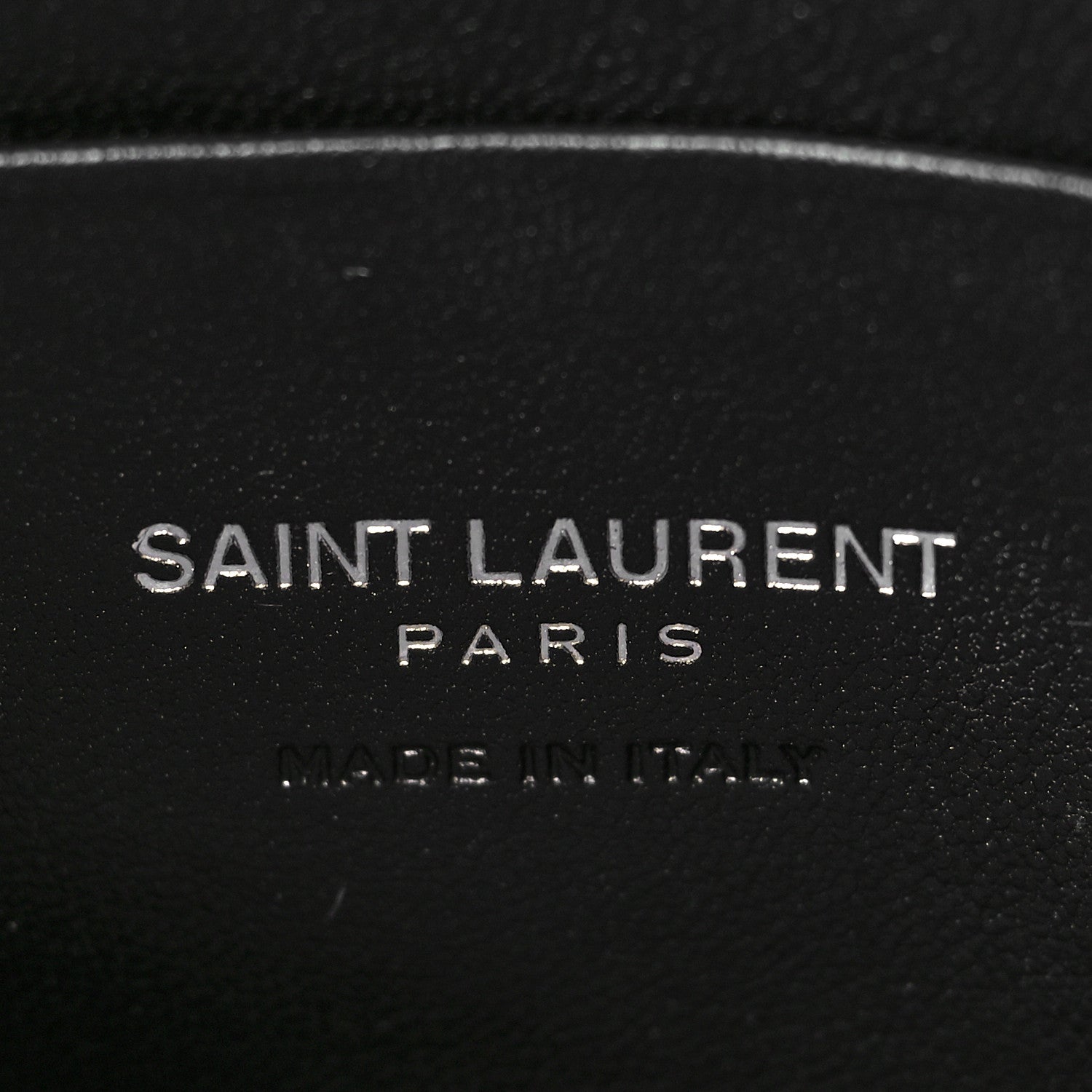 Saint Laurent Grain De Poudre Matelasse Monogram Mini Lou Camera Bag Black 6 of 11