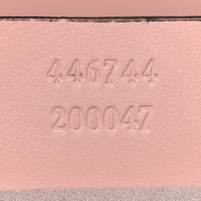 Gucci Calfskin Matelasse Mini GG Marmont Shoulder Bag Perfect Pink 7 of 11