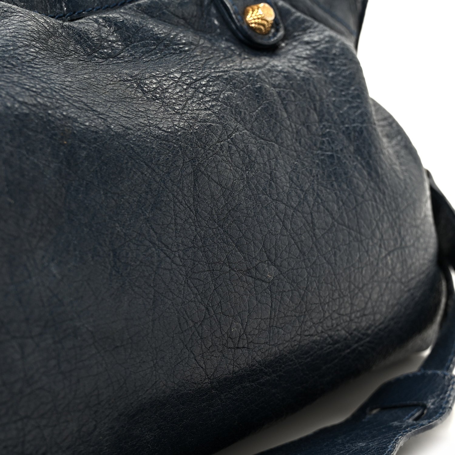Balenciaga Agneau Giant 12 Gold Hardware City Bleu Obscur 14 of 16