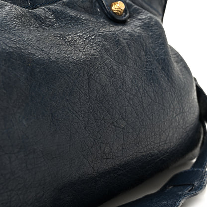 Balenciaga Agneau Giant 12 Gold Hardware City Bleu Obscur 14 of 16