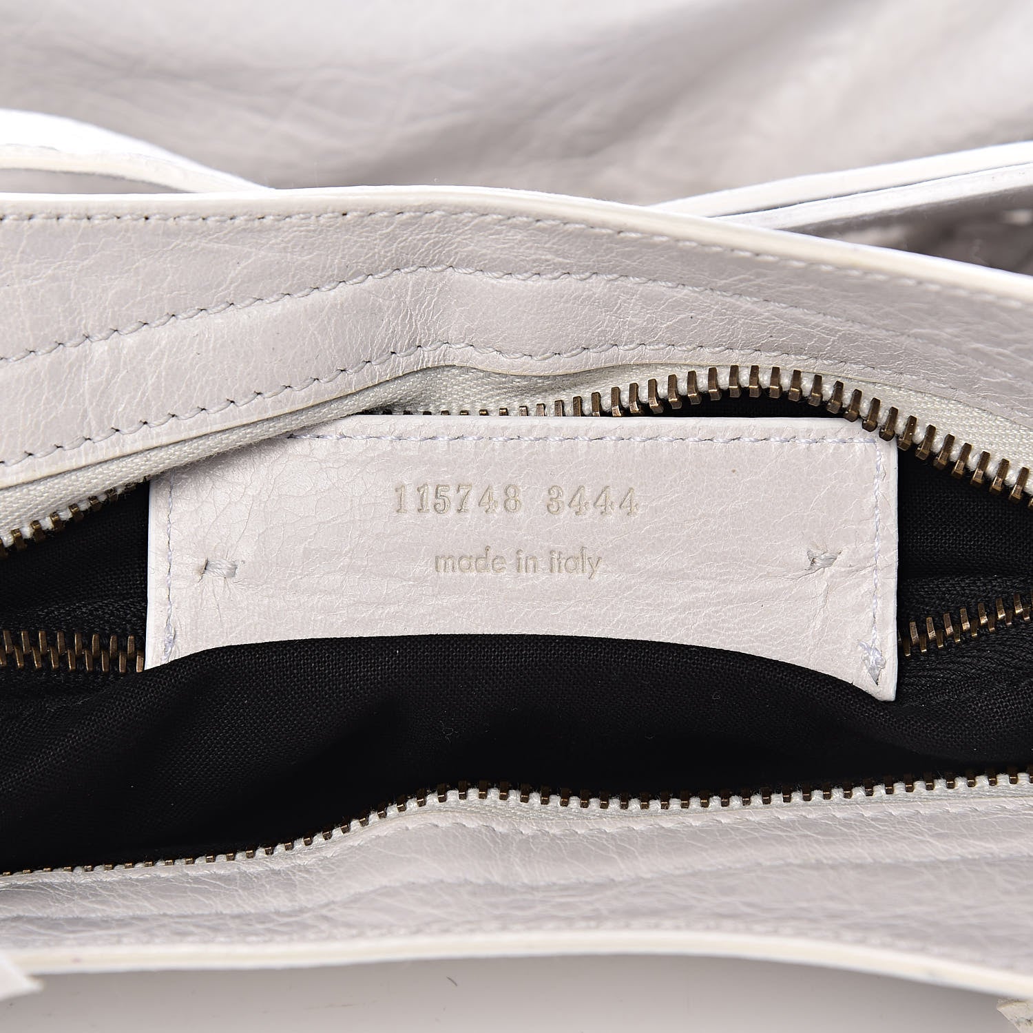 Balenciaga Chevre Classic Hardware City White Light 7 of 16