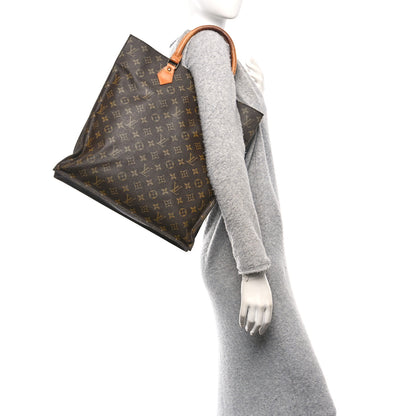 Louis Vuitton Monogram Sac Plat 2 of 10