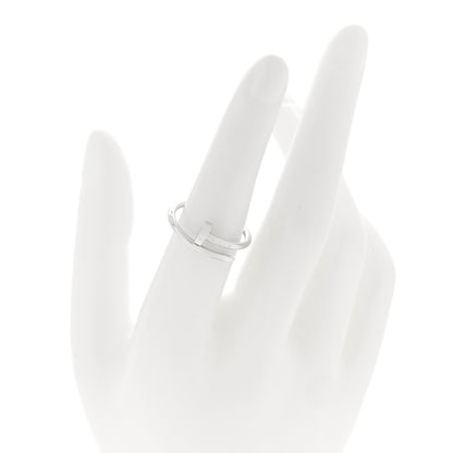 Cartier 18K White Gold Small Juste Un Clou Ring 52 6 2 of 6