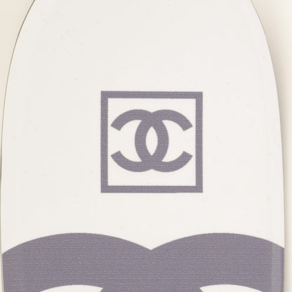 Chanel Snow Skis With Case White Grey 5 of 9