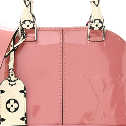 Louis Vuitton LOUIS VUITTON Patent Monogram Alma BB Rose Blush 7 of 20