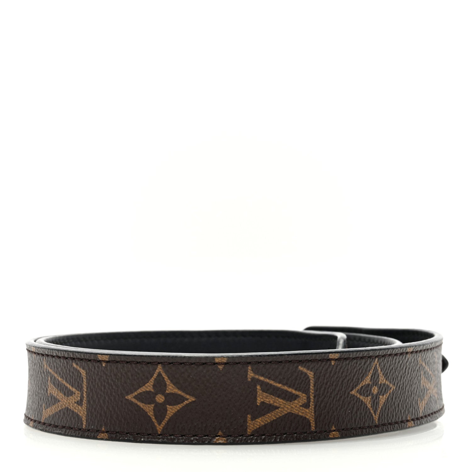 Louis Vuitton Monogram Bandouliere Shoulder Strap XL Black 2 of 4