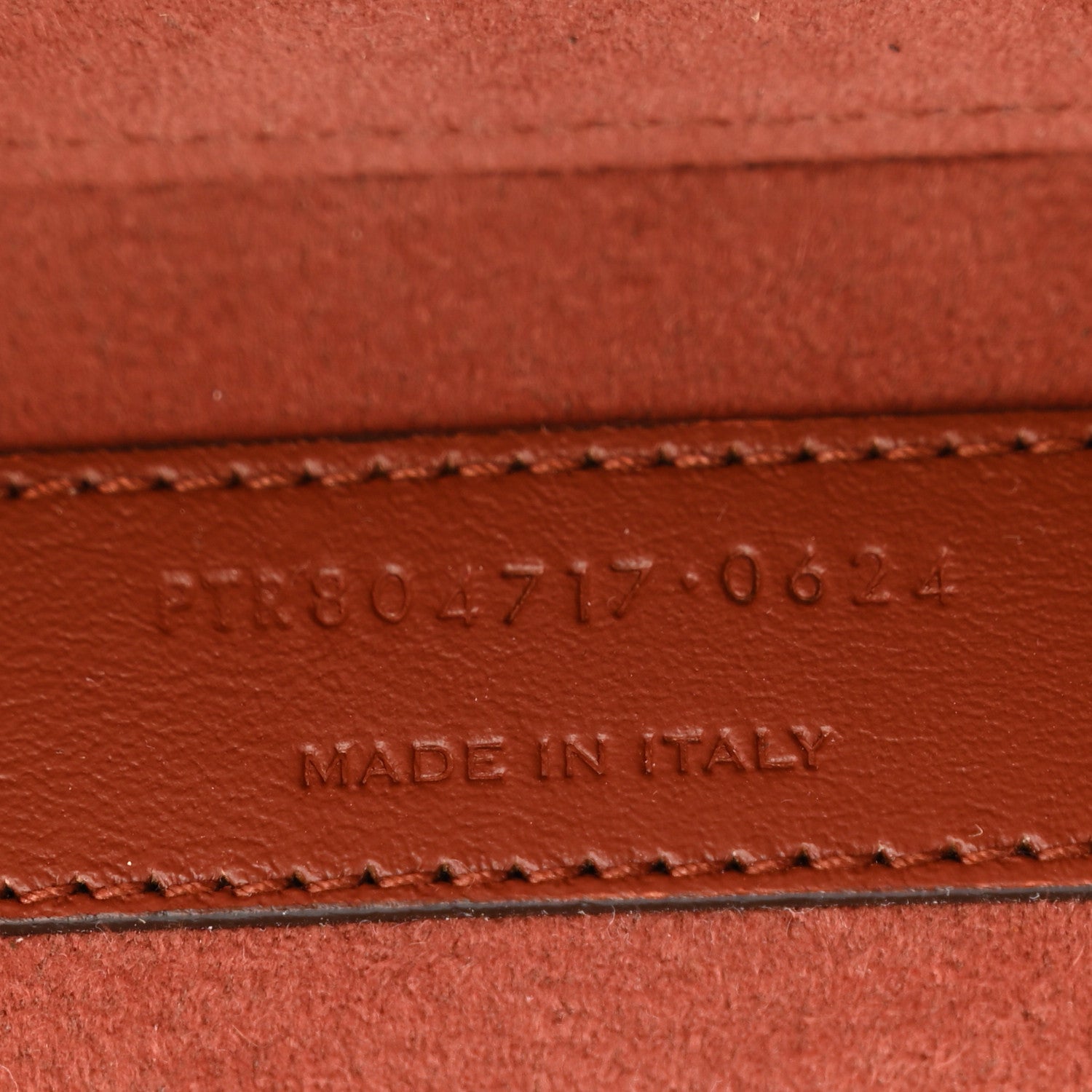 Saint Laurent Canvas Le Monogramme Jewelry Case Chestnut 6 of 8