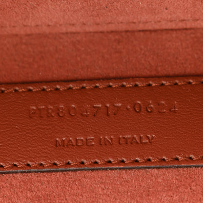 Saint Laurent Canvas Le Monogramme Jewelry Case Chestnut 6 of 8