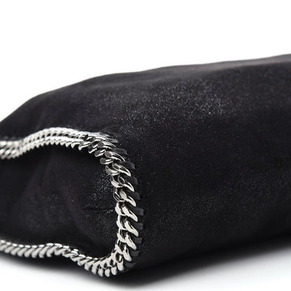 Stella McCartney Shaggy Deer Falabella Fold Over Tote Black 7 of 12