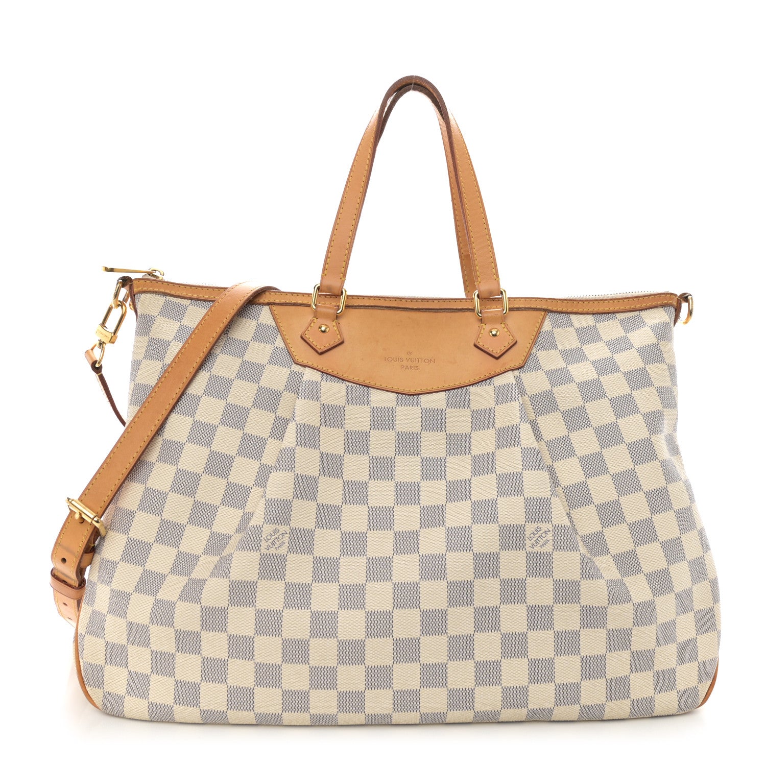 Louis Vuitton Damier Azur Siracusa GM 1 of 15