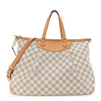 Louis Vuitton Damier Azur Siracusa GM 1 of 15
